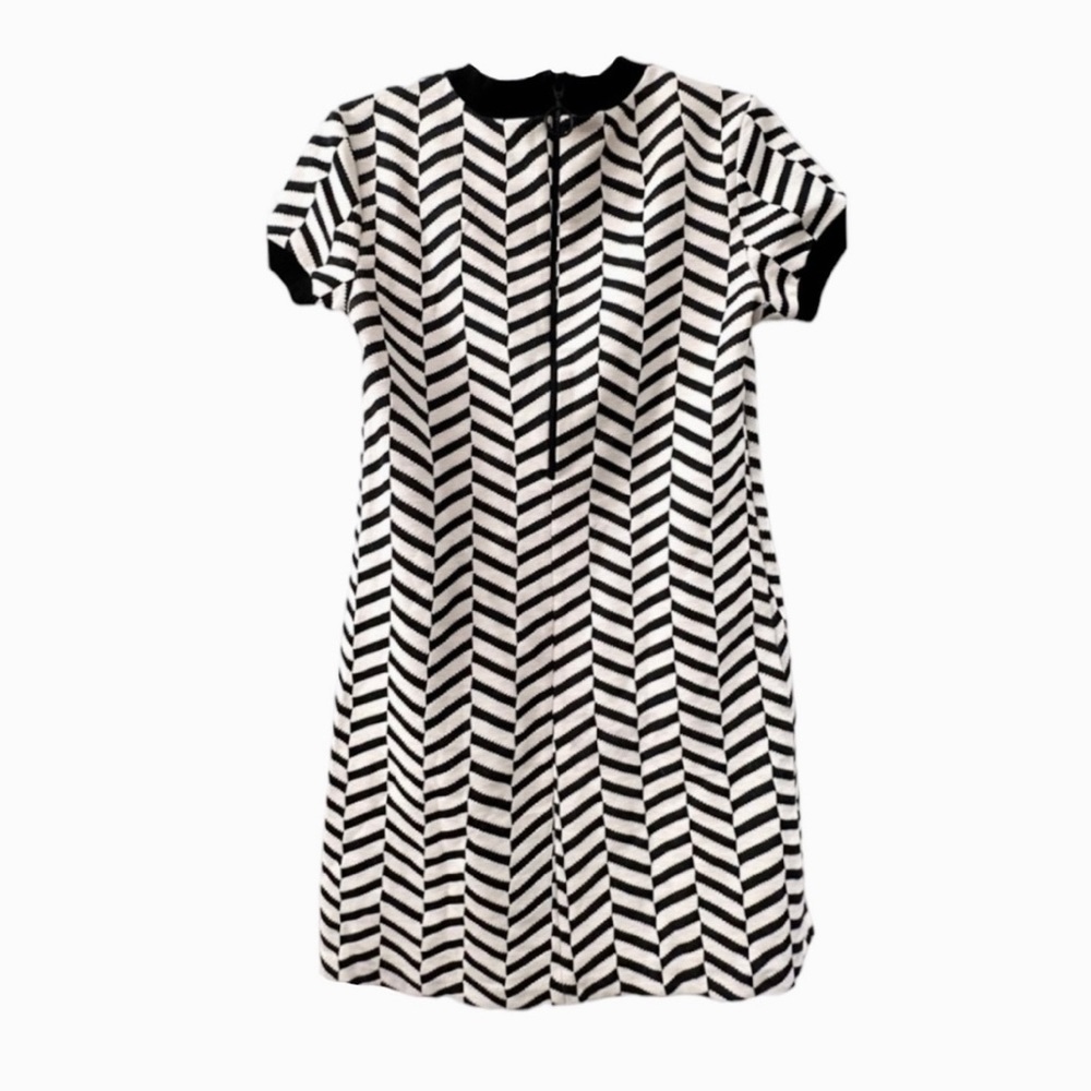 Zara Mod Mini Pattern Dress - Picture 2 of 8